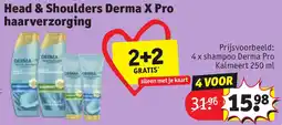 Kruidvat Head & shoulders derma x pro haarverzorging aanbieding