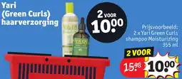 Kruidvat Yari (green curls) haarverzorging aanbieding