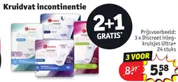 Kruidvat Kruidvat incontinentie aanbieding