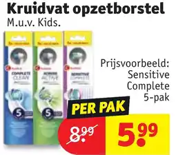 Kruidvat Kruidvat opzetborstel aanbieding