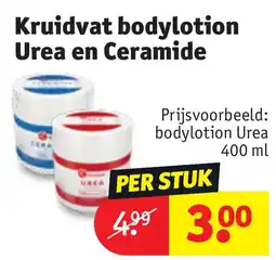 Kruidvat Kruidvat bodylotion Urea en Ceramide aanbieding