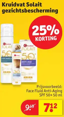 Kruidvat Kruidvat solait gezichtsbescherming aanbieding