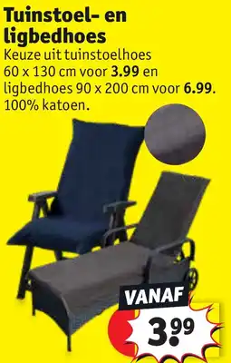Kruidvat Tuinstoel en ligbedhoes aanbieding