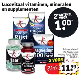 Kruidvat Lucovitaal vitaminen, mineralen en supplementen aanbieding
