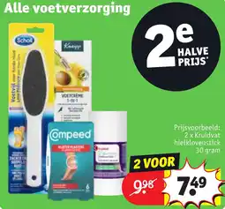 Kruidvat Alle voetverzorging aanbieding