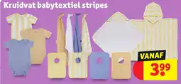 Kruidvat Kruidvat babytextiel stripes aanbieding