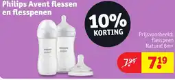 Kruidvat Philips Avent flessen en flesspenen aanbieding