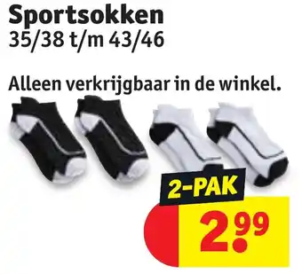 Kruidvat Sportsokken aanbieding