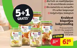 Kruidvat Kruidvat biopotjes babyvoeding aanbieding