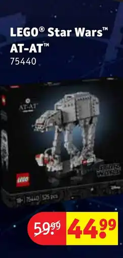 Kruidvat LEGO Star Wars AT-AT aanbieding