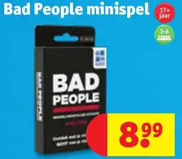 Kruidvat Bad People minispel aanbieding