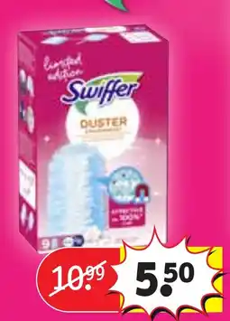 Kruidvat Swiffer duster aanbieding