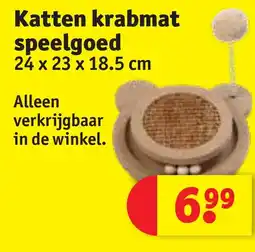 Kruidvat Katten krabmat speelgoed aanbieding