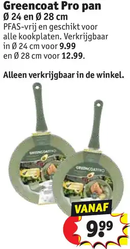 Kruidvat Greencoat Pro pan aanbieding