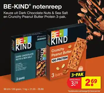 Kruidvat BE-KIND notenreep aanbieding