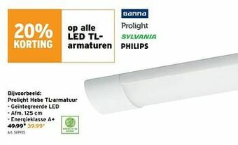 GAMMA Prolight hebe tl-armatuur aanbieding