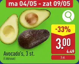 ALDI Avocado's aanbieding