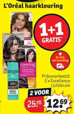 Kruidvat L’Oréal haarkleuring aanbieding