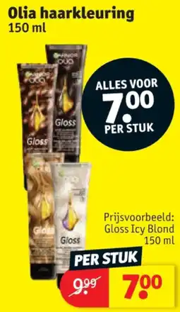 Kruidvat Olia haarkleuring aanbieding