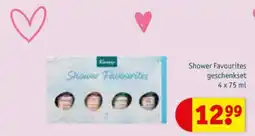 Kruidvat Shower Favourites geschenkset 4 x 75 ml aanbieding