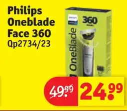 Kruidvat Philips Oneblade Face 360 aanbieding