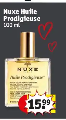 Kruidvat Nuxe Huile Prodigieuse aanbieding