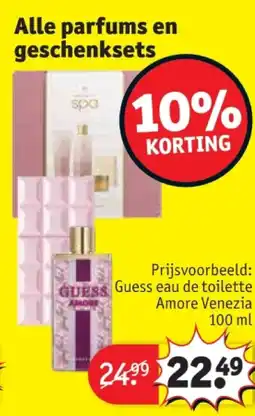 Kruidvat Alle parfums en geschenksets aanbieding