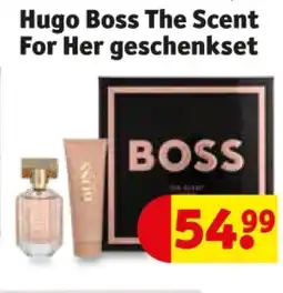 Kruidvat Hugo Boss The Scent For Her geschenkset aanbieding