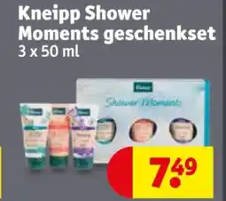 Kruidvat Kneipp Shower Moments geschenkset aanbieding