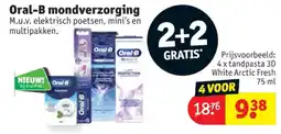 Kruidvat Oral-B mondverzorging aanbieding