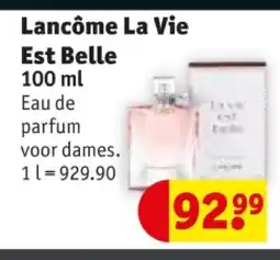 Kruidvat Lancôme La Vie Est Belle aanbieding