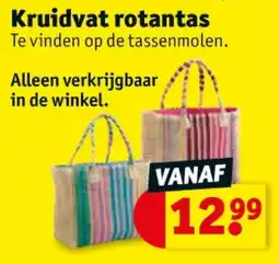 Kruidvat Kruidvat rotantas aanbieding