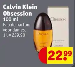 Kruidvat Calvin Klein Obsession aanbieding