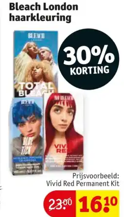 Kruidvat Bleach London haarkleuring aanbieding