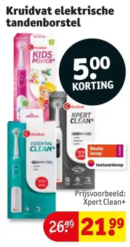 Kruidvat Kruidvat elektrische tandenborstel aanbieding