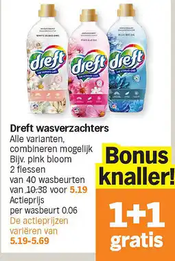 Albert Heijn wasverzachters aanbieding
