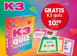 Kruidvat K3 quiz aanbieding