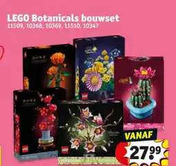 Kruidvat LEGO Botanicals bouwset aanbieding