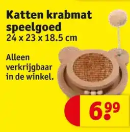Kruidvat Katten krabmat speelgoed aanbieding