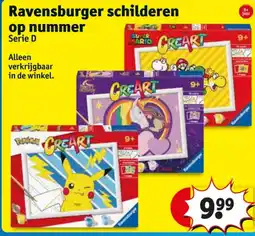 Kruidvat Ravensburger schilderen op nummer aanbieding