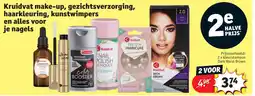 Kruidvat 2 x kleurshampoo Dark Warm Brown aanbieding