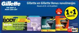 Kruidvat 2 x Gillette Fusion 5 8 scheermesjes aanbieding
