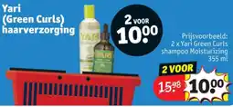 Kruidvat Yari (Green Curls) haarverzorging aanbieding