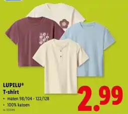 Lidl T-shirt aanbieding