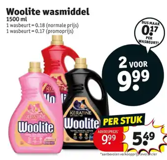 Woolite wasmiddel