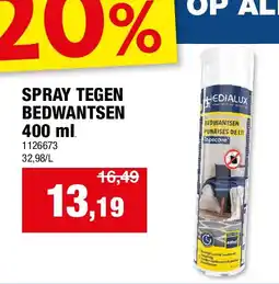 Hubo SPRAY TEGEN BEDWANTSEN 400 ml aanbieding