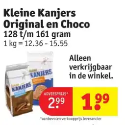 Kruidvat Kleine Kanjers Original en Choco aanbieding