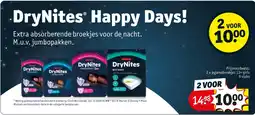 Kruidvat 2 x pyjamabroekjes 13+ girls 9 stuks aanbieding