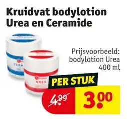 Kruidvat Kruidvat bodylotion Urea en Ceramide aanbieding