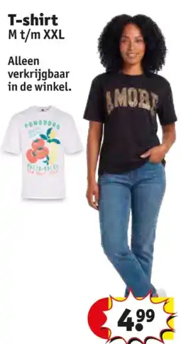 Kruidvat T-shirt aanbieding